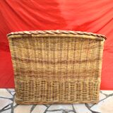 Méridienne en osier vintage