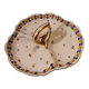 Beggar servant in Limoges JC porcelain floral decoration with roses