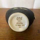 Antique Pitcher ROYAL Porcelain Bavaria Painted Decor + 22K Gold Vintage #C