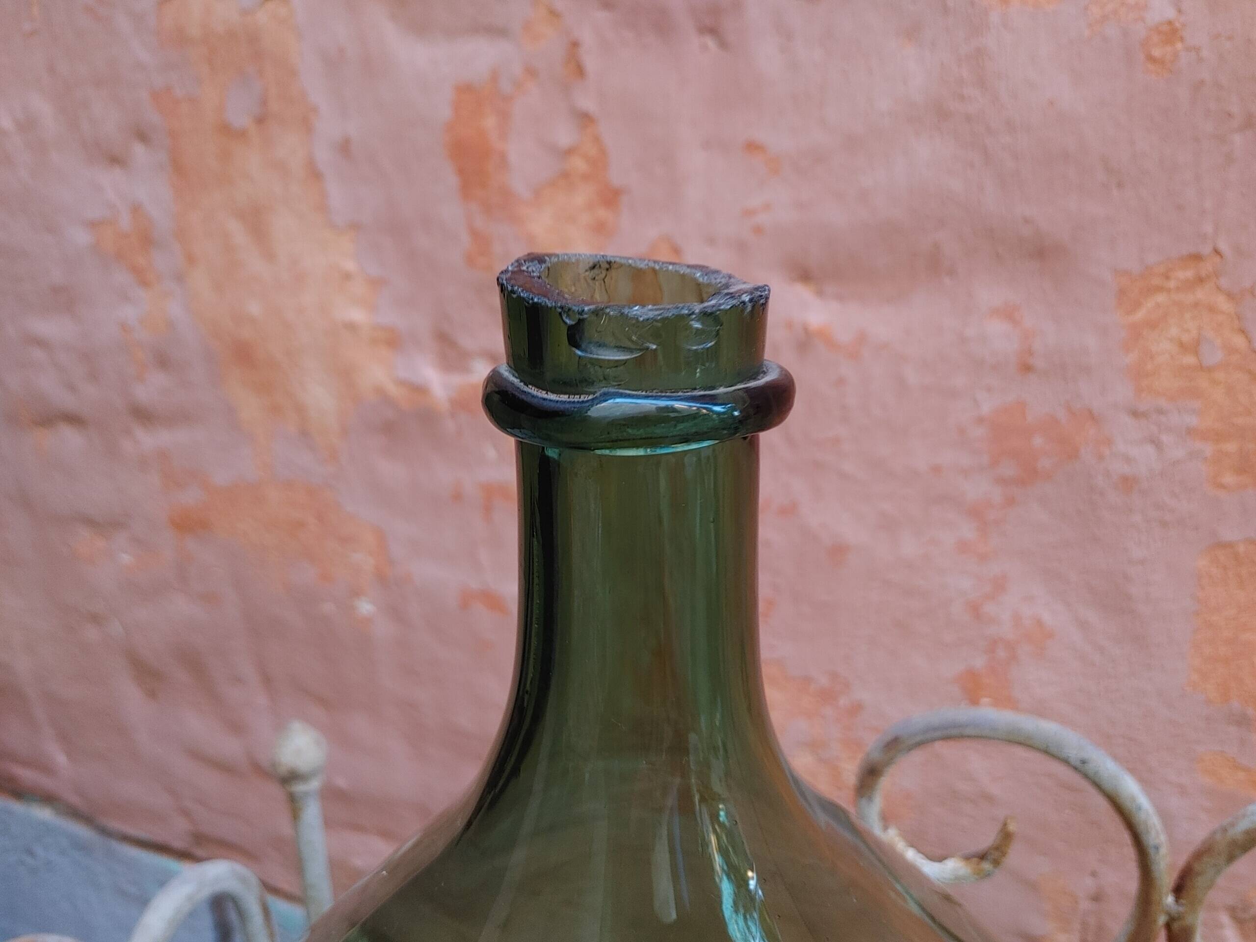 Demijohn late 19th Height 42 cm