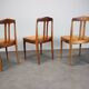Set of three dining chairs from the 1970s by Drevotvar, Czechoslovakia