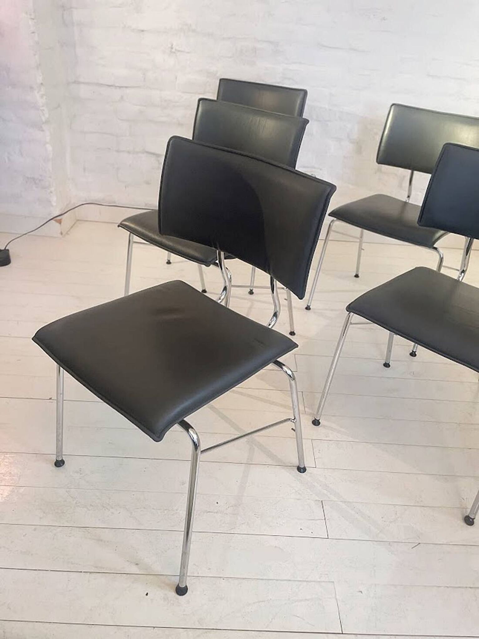 Sparta Leather Chair by Christoph Hindermann for Dietiker 1990s