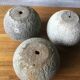 Cement flower pots