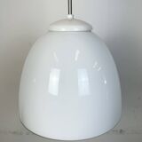Vintage Chandelier with Milk Glass from Elektrosvit, 1960s