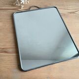 Vintage barber mirror 29 x 24 cm