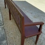 Oak station bench 2m80