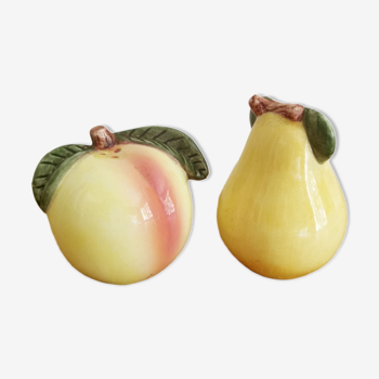 Salière & poivrière fruit