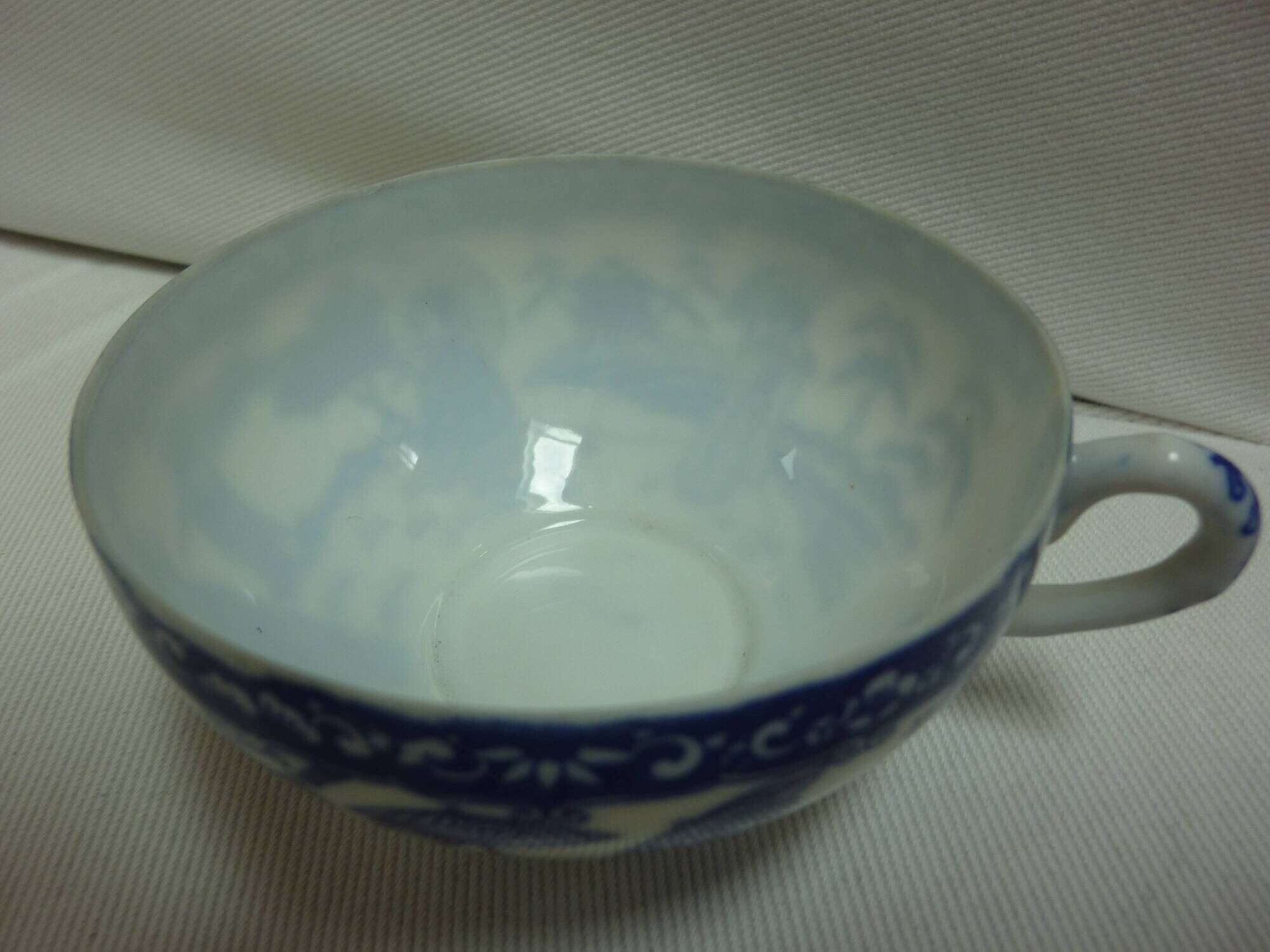Lot De 4 Cuillères à Soupe Porcelaine 9 Pouces - Style Chinois Japonais - Blanc