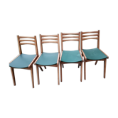 Suite of 4 vintage chairs