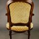 Fauteuil cabriolet de style Louis XV, XlXème