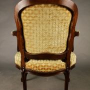 Louis XV style convertible armchair, XlXth century