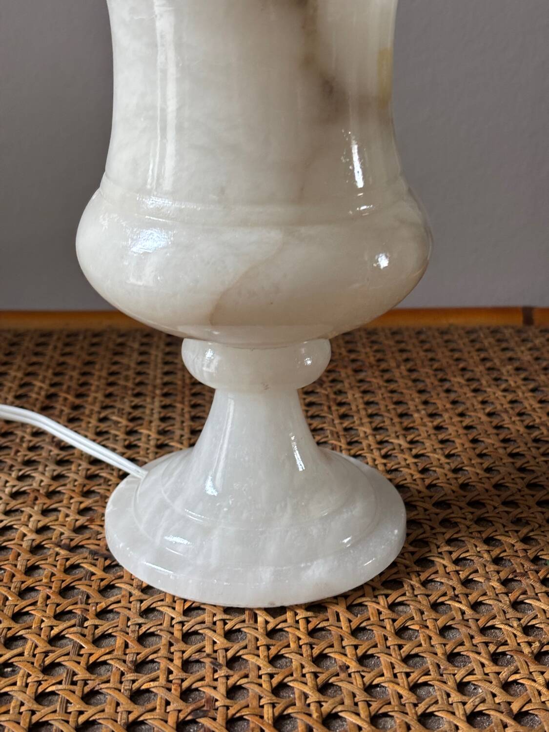 Lampe Médicis en albâtre