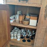 Louis XVI style wooden sideboard