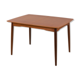 Danish rectangular teak extension table, 1970s