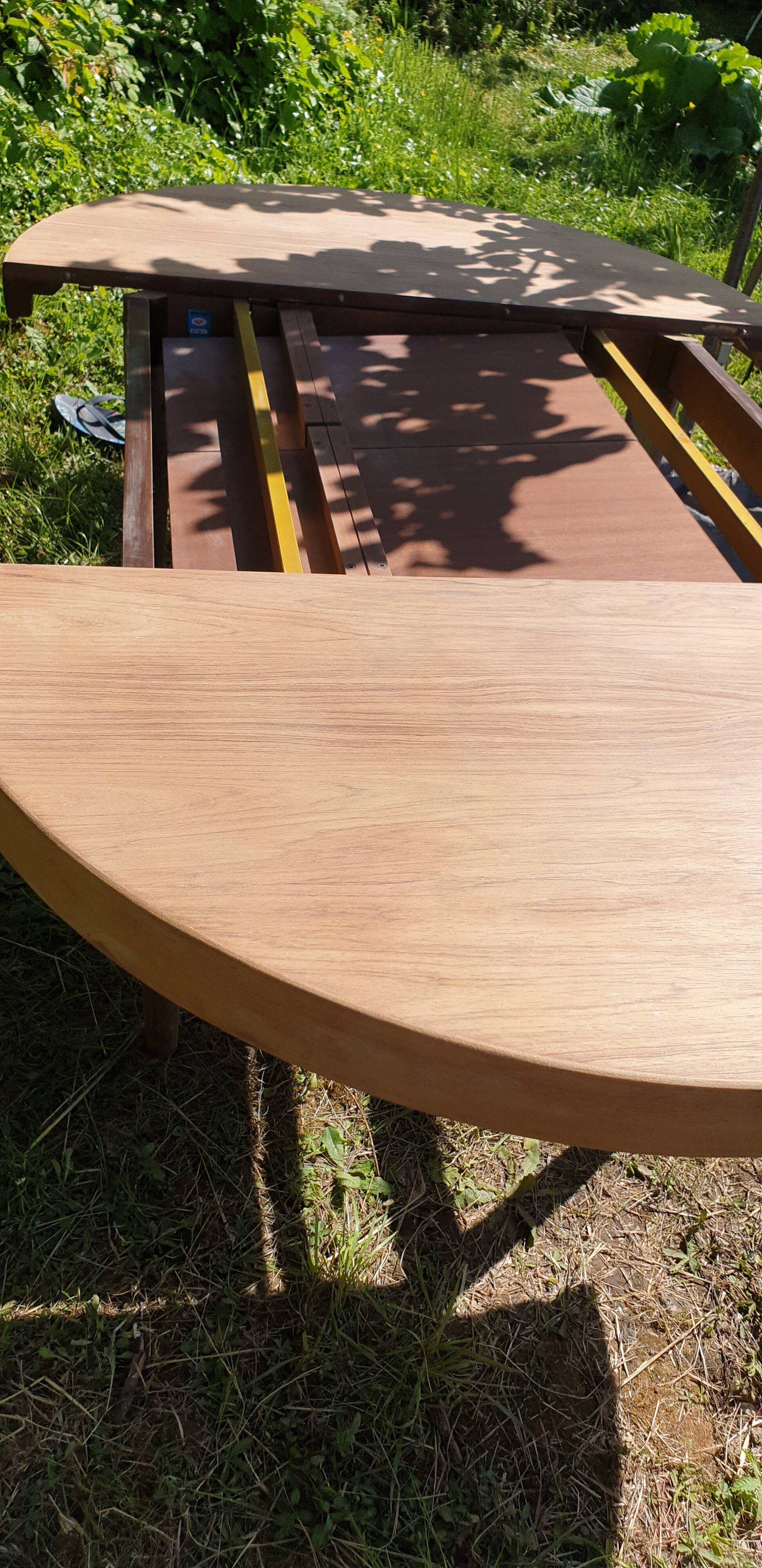 Vintage Danish Rosewood Extendable Dining Table