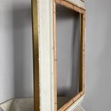 Frame in gilded wood and fabric 1950s/60s