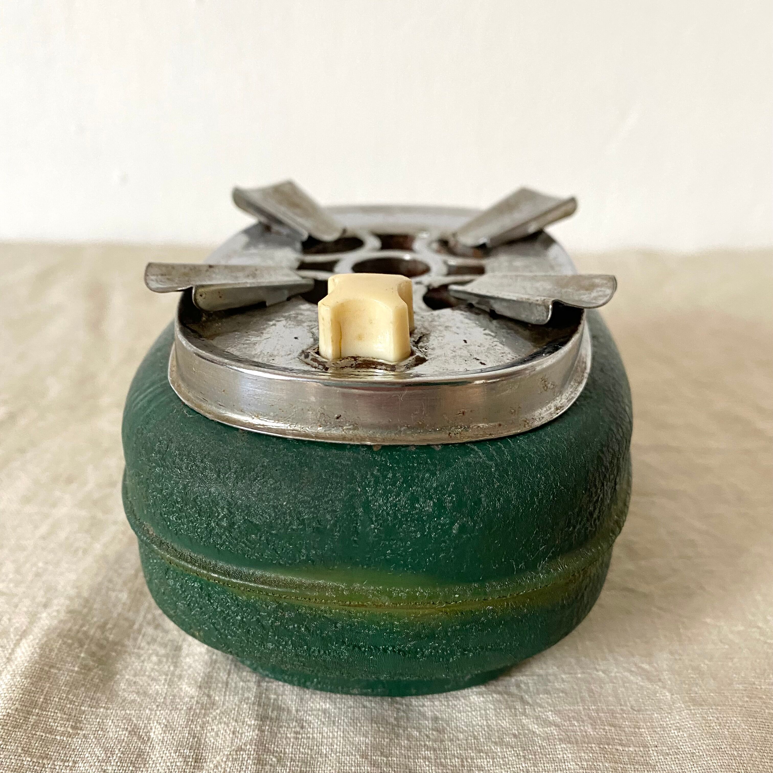 Vintage metal ashtray