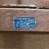 Antique Oil Painting Flower Still Life ML.B. early 1900s