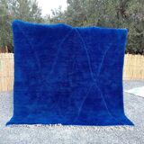 Tapis bleu majorelle _tapis bérbère tapis fait Main entièrement