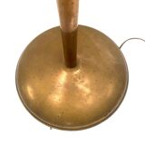 AMBA brand Art Deco floor lamp in 20th century brass