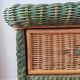 Wicker chest of drawers, 1970s-80s