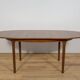 Mid-Century Oval Extendable Teak Dining Table from McIntosh, 1960s