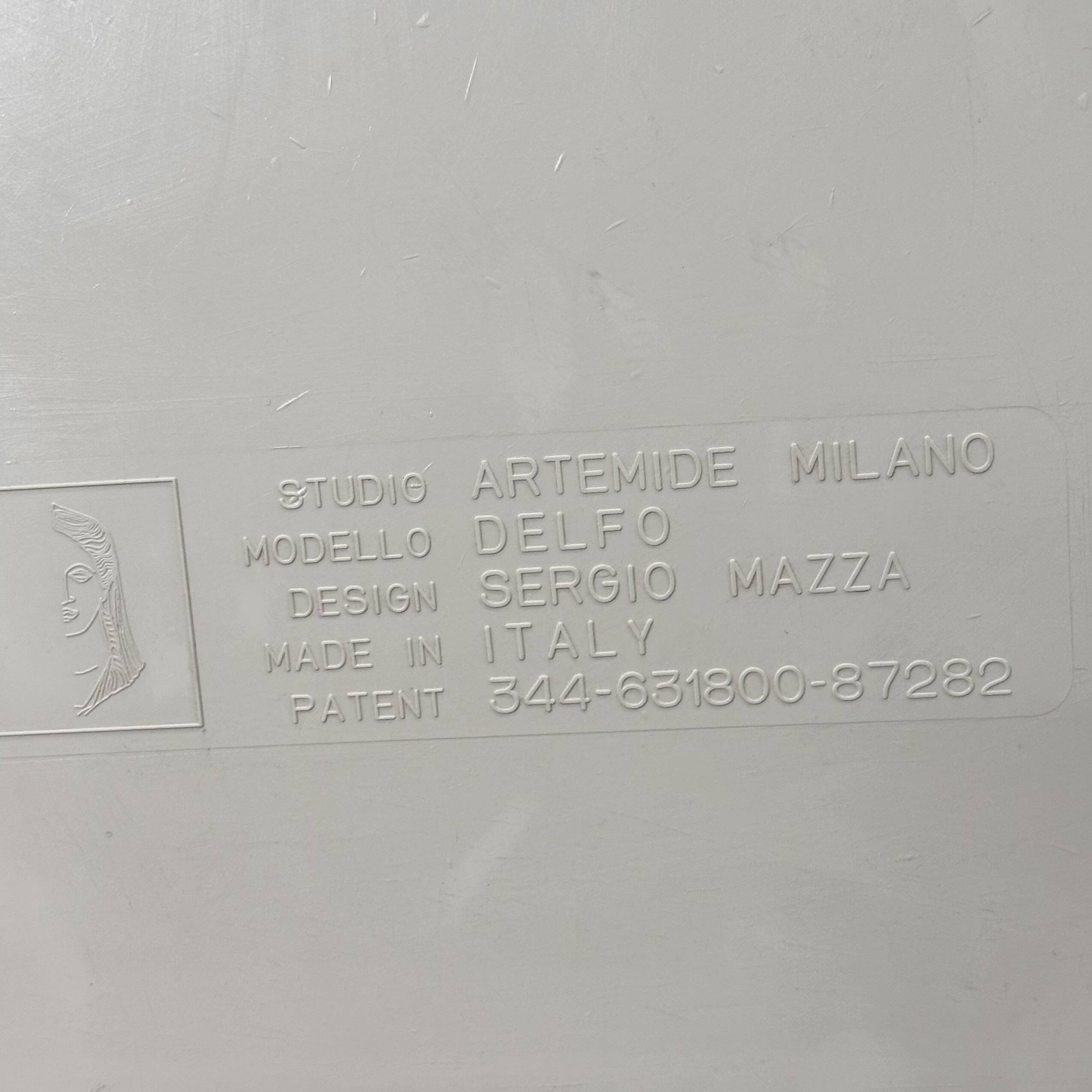 Miroir Delfo par Sergio Mazza pour Artemide