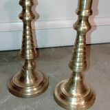 Old bronze candlesticks