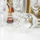 Lot de 6 flûtes en cristal ciselé