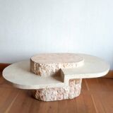 Mactan stone coffee table 1980