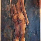 Tableau signé michel nourry, 1969