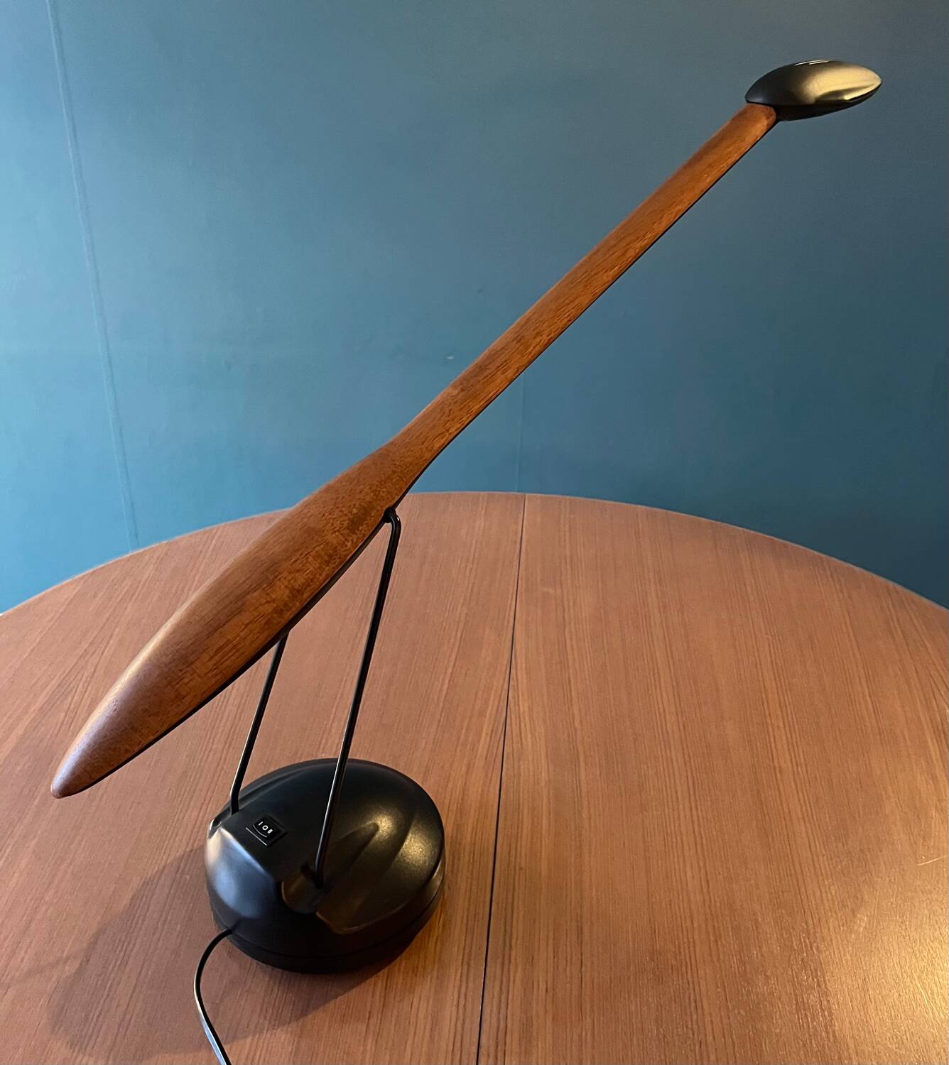 Unilux wooden desk lamp