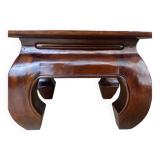 Table basse exotique en bois