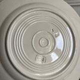 Platinum-rimmed dessert plates