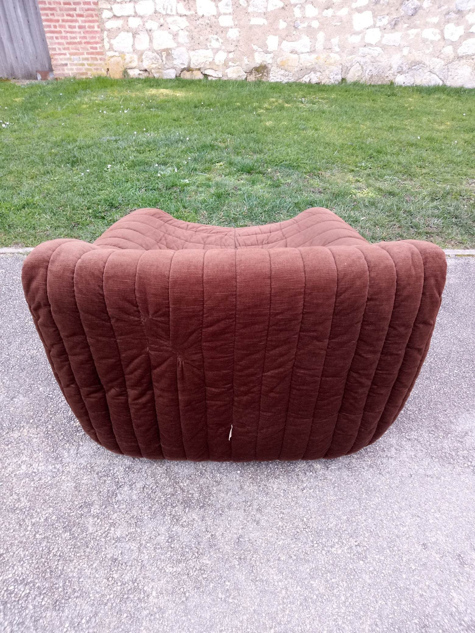 Chauffeuse 'sandra' par Anne Hieronimus pour Cinna, 1977