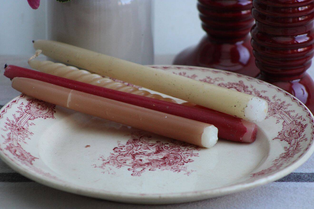 Old ironstone serving dish