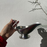 Royal BB silver-plated metal gravy boat