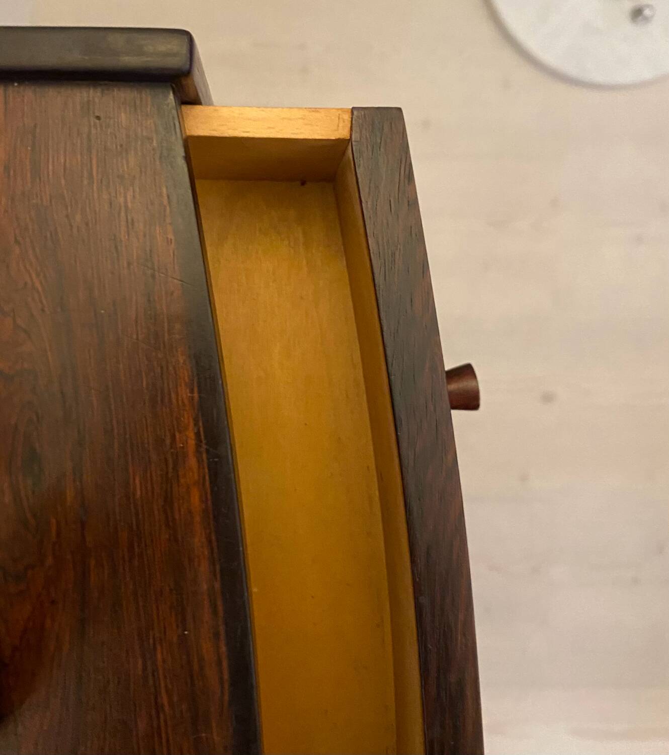 Danish rosewood chest of drawers by Kai Kristiansen, 1950s