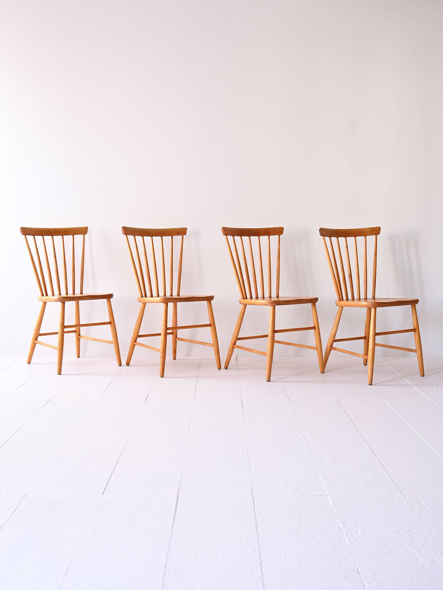 Scandinavian wooden chairs