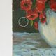 Tableau "bouquet de coquelicots"