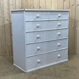 Victorian chest of drawers nineteenth in ash