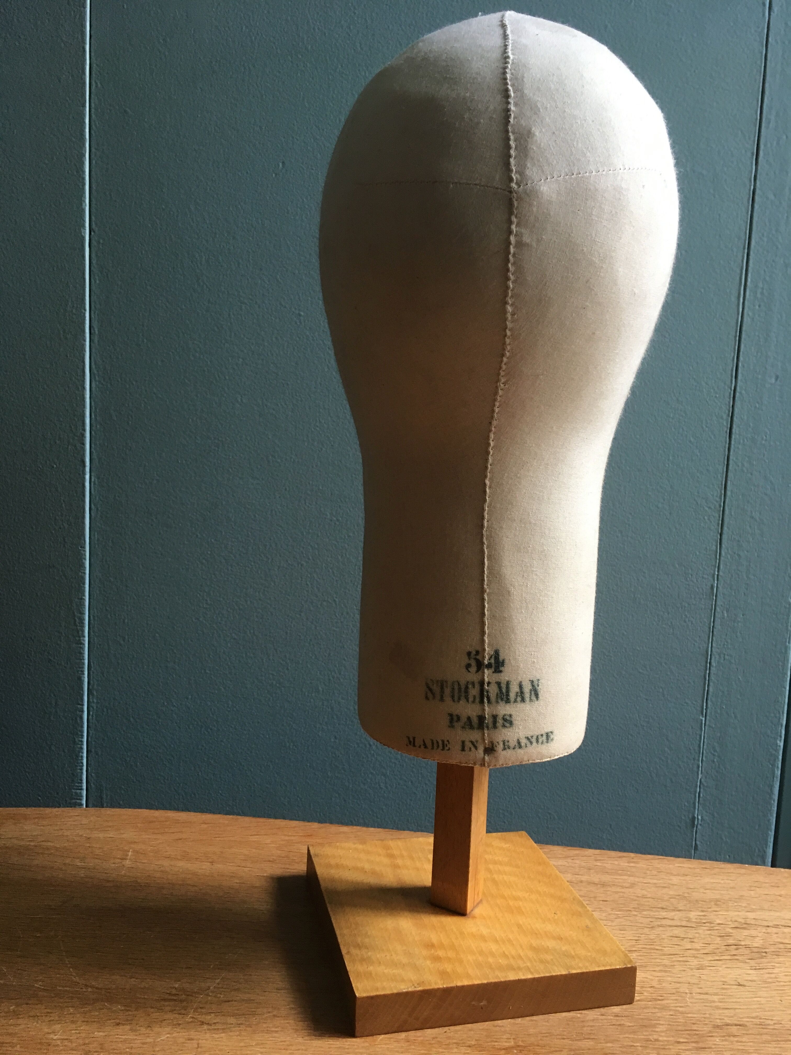 Head mannequin Hat Stockman on foot