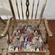 Golden Catholic armchair