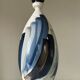 Vintage ceramic terracotta lamp 80s 90s