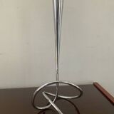 Designer soliflore vase in twisted stainless steel