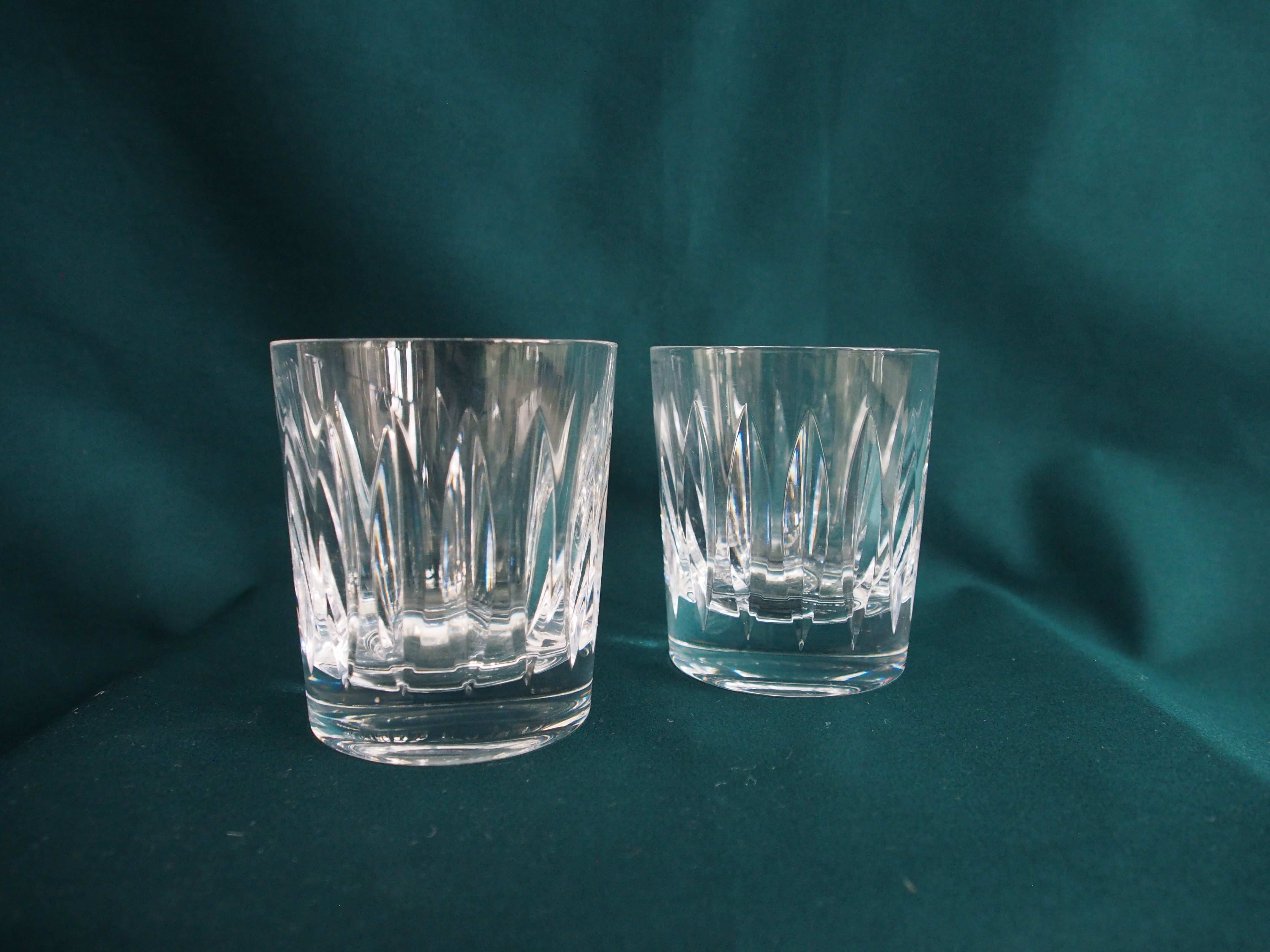 Set de 8 verres à whisky en cristal Saint Louis