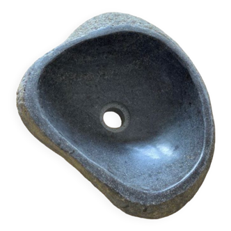 River stone basin