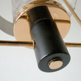 Hanging lamp arlus vintage 1950