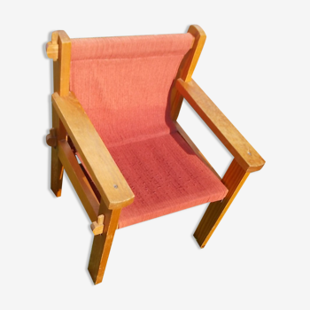 Children's chair in pine