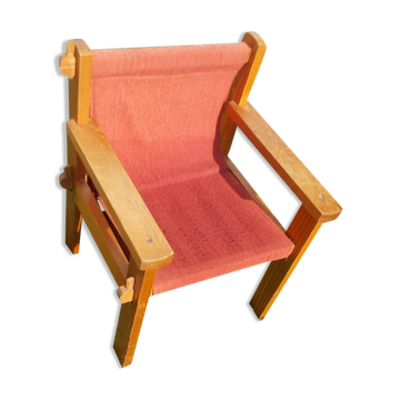 Chaise enfant en pin